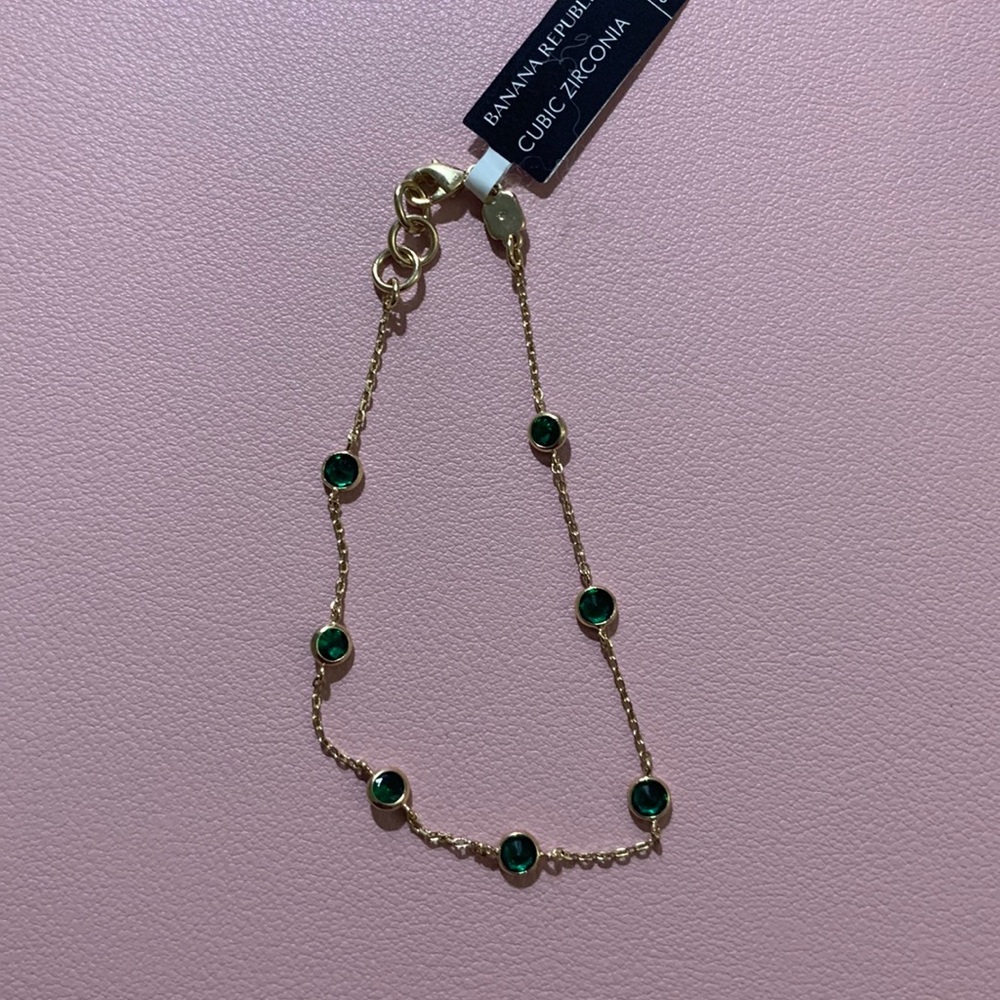 Banana Republic Emerald Bracelet
